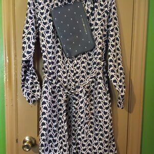 Tommy Hilfiger Button Down Dress w/ Matching Wristlet